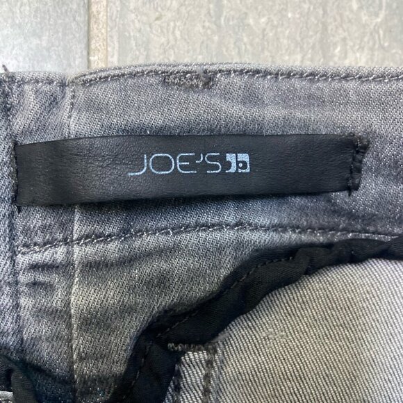 Joes The Icon Skinny Mid Rise Denim Jeans Gray Ashlie Size 25 - Picture 4 of 14